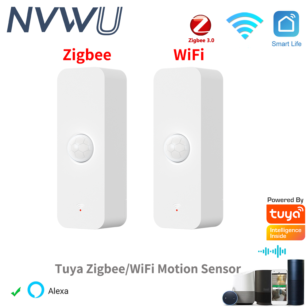 Smart Home Google Assistant - Tuya WiFi Zigbee PIR Motion Sensor