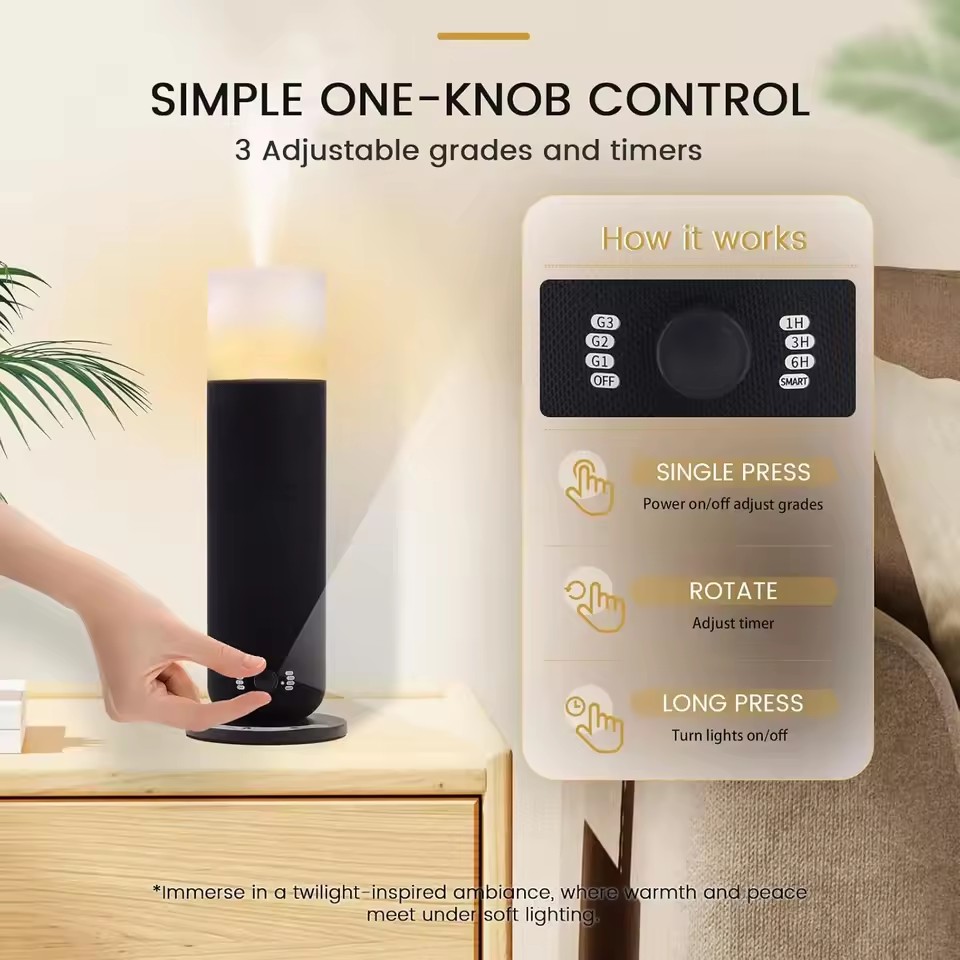 Smart Home Fragrance Diffuser - Room Fragrance Diffuser Cover Up To