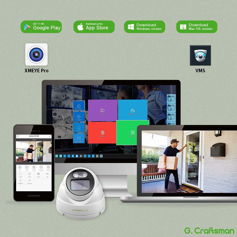 CN XMeye X 6MP, 2.8mm, 20FPS,  - đánh giá và giá Security Ip Camera