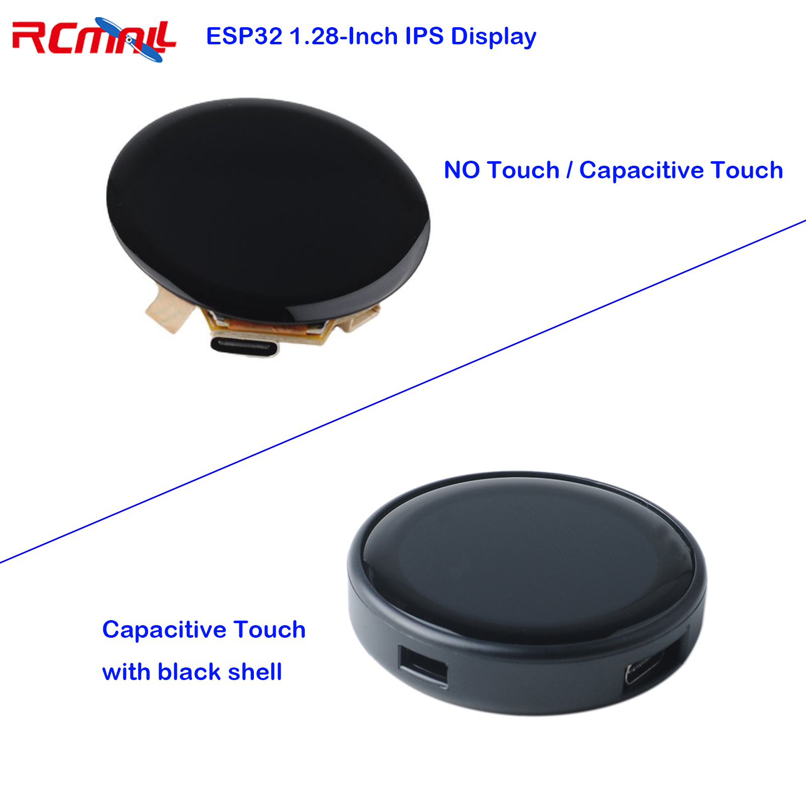 ESP32 Display 1.28 inch ESP32- - đánh giá và giá Smart Home Web