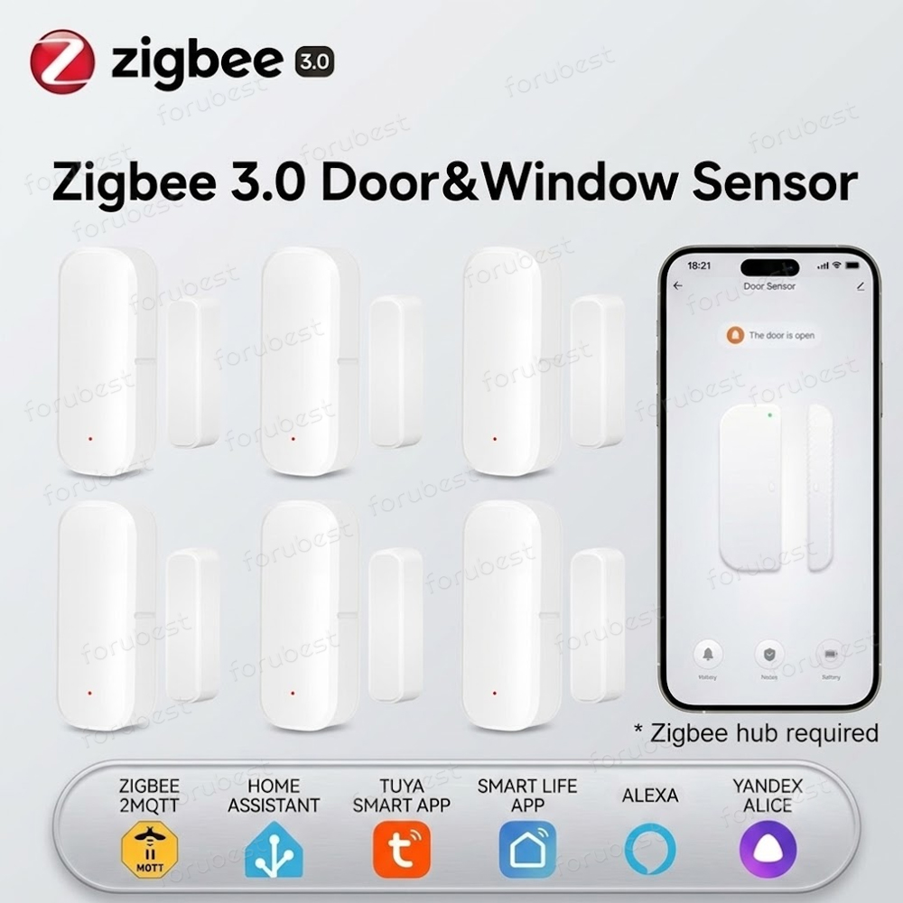 Zigbee 3.0 Door Window Sensor  - đánh giá và giá Smart Home Zigbee 3.0