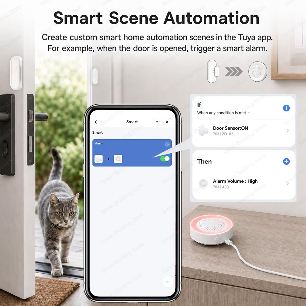 Door Window Sensor Zigbee 3.0  - đánh giá và giá Smart Home Zigbee 3.0