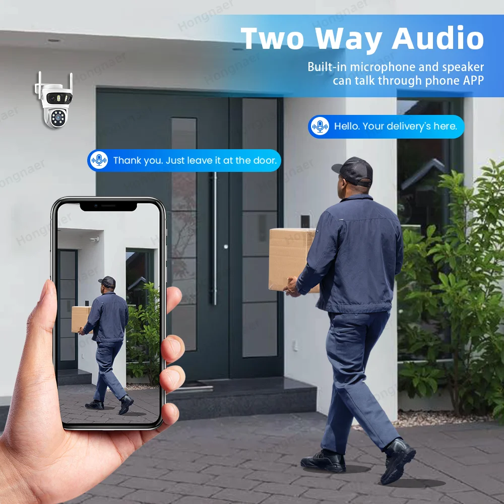 2026 Hongnaer 6MP 4CH 3 Lens 2 - đánh giá và giá Security Ip Camera