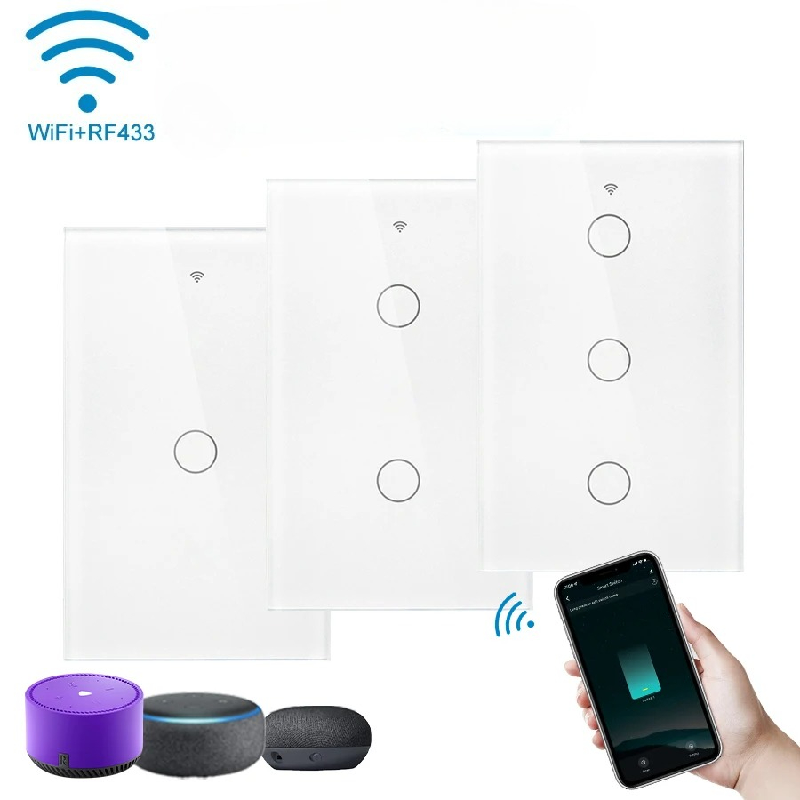 Tuya WiFi Touch Wall Smart Swi - đánh giá và giá Homesmart Online