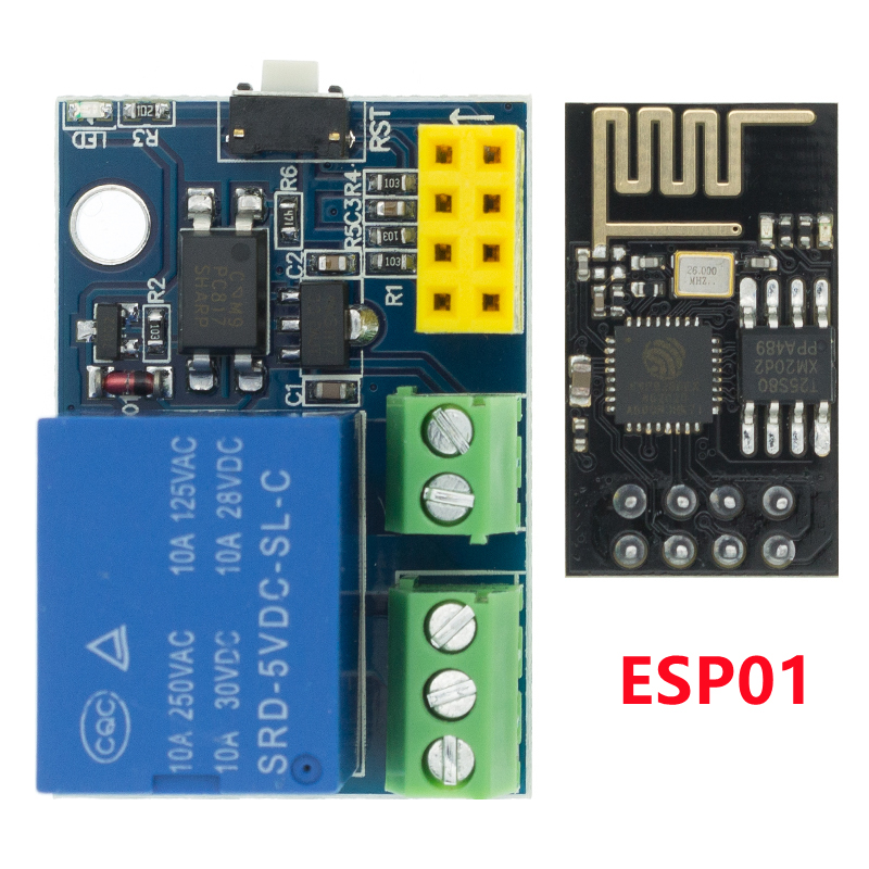 ESP8266 ESP-01 ESP-01S 5V WiFi - đánh giá và giá Smart Home Esp8266