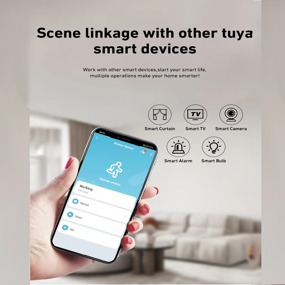 Smart PIR Motion Sensor WiFi Z - đánh giá và giá Smart Home Google Assistant