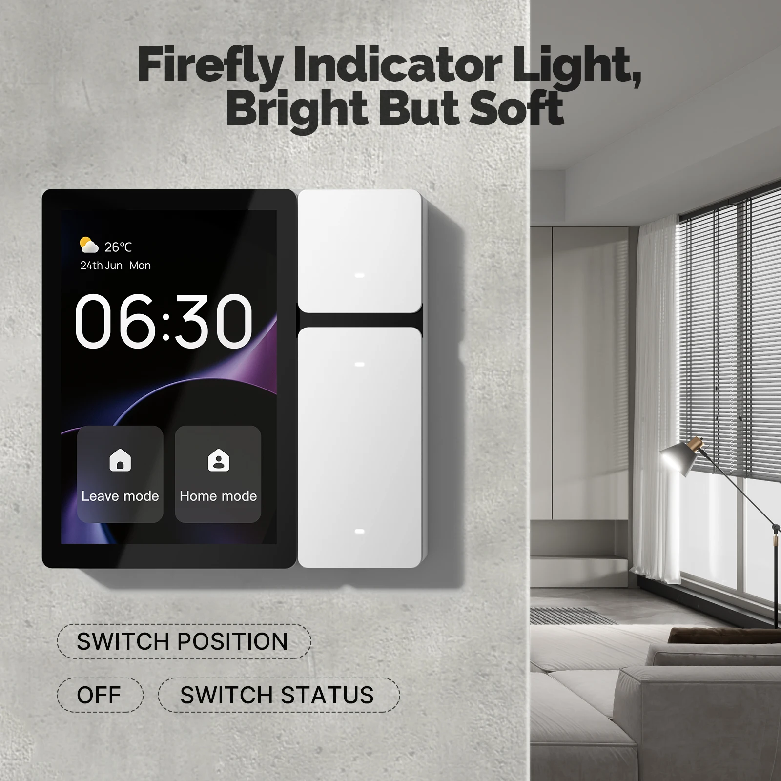 MOES Tuya WiFi 3.5-inch Smart  - đánh giá và giá Smart Home Wifi Hub