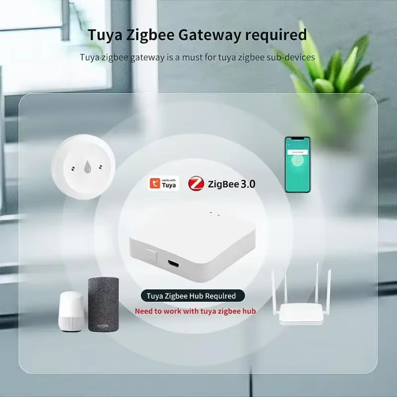 For Tuya ZigBee 3.0 Smart Wate - đánh giá và giá Smart Home Zigbee 3.0