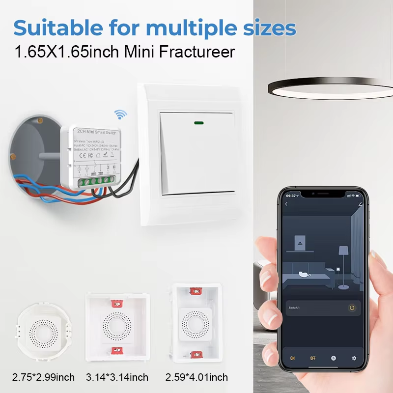 Tuya Mini Smart Switch WiFi 1- - đánh giá và giá Smart Home Google Assistant