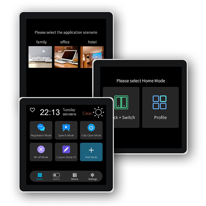 FUERS 4 Inch Touch Screen Mult - đánh giá và giá Smart Home Sistem