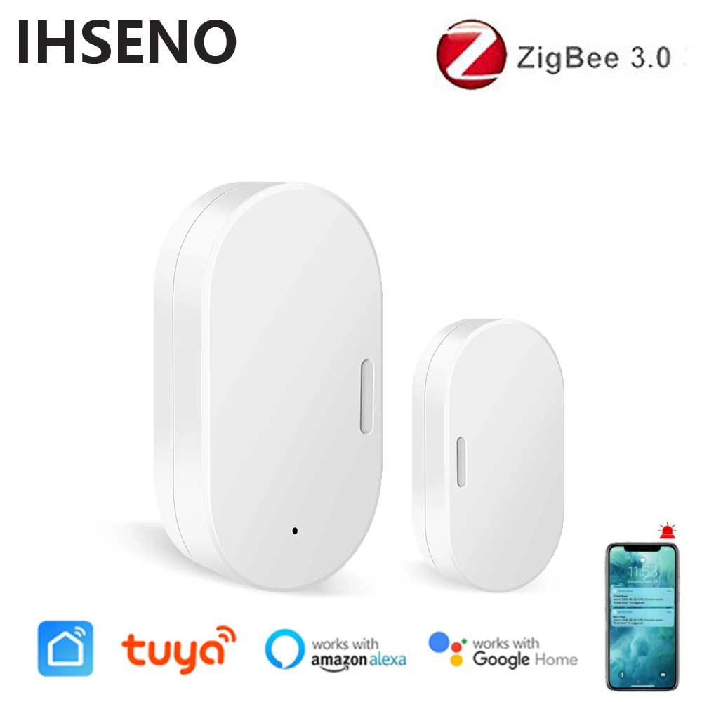 Tuya Smart Zigbee Door Sensor  - đánh giá và giá Smart Home Zigbee 3.0