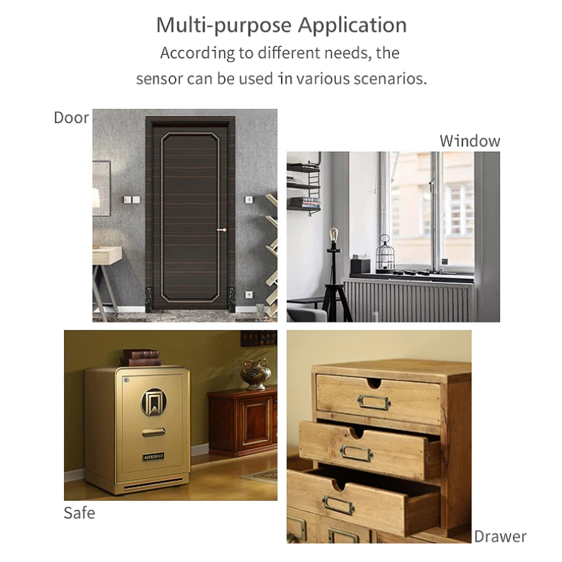 Tuya Smart Zigbee Door Sensor  - đánh giá và giá Smart Home Zigbee 3.0