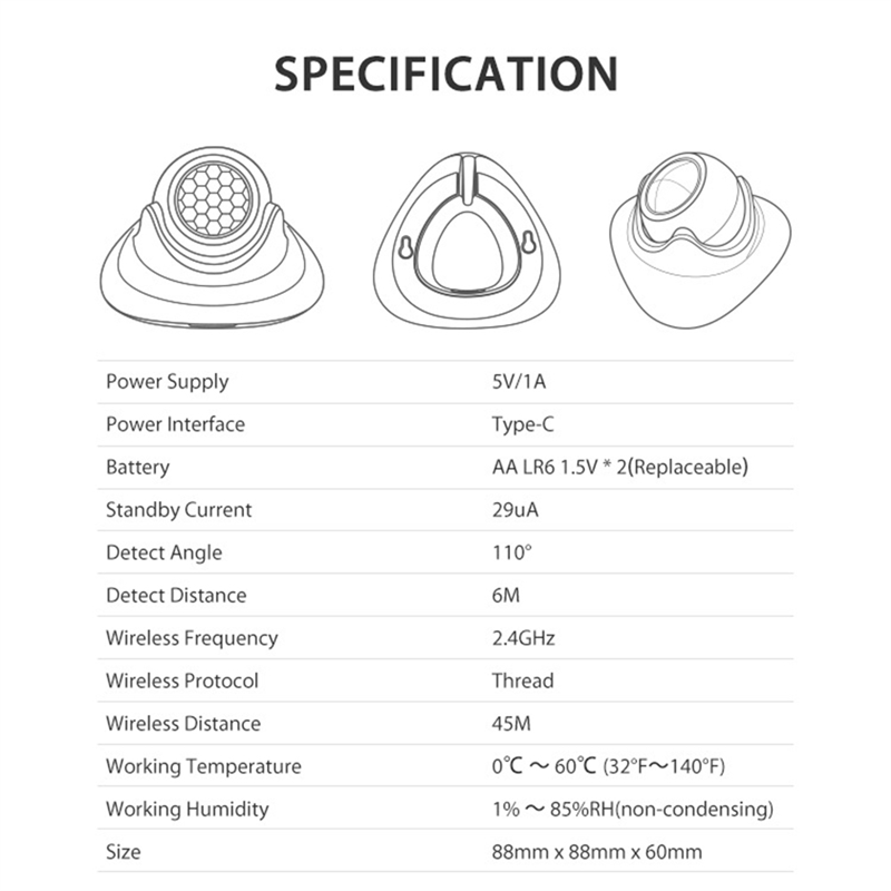 FEDI-Matter Thread Human Prese - đánh giá và giá Smart Home Hub