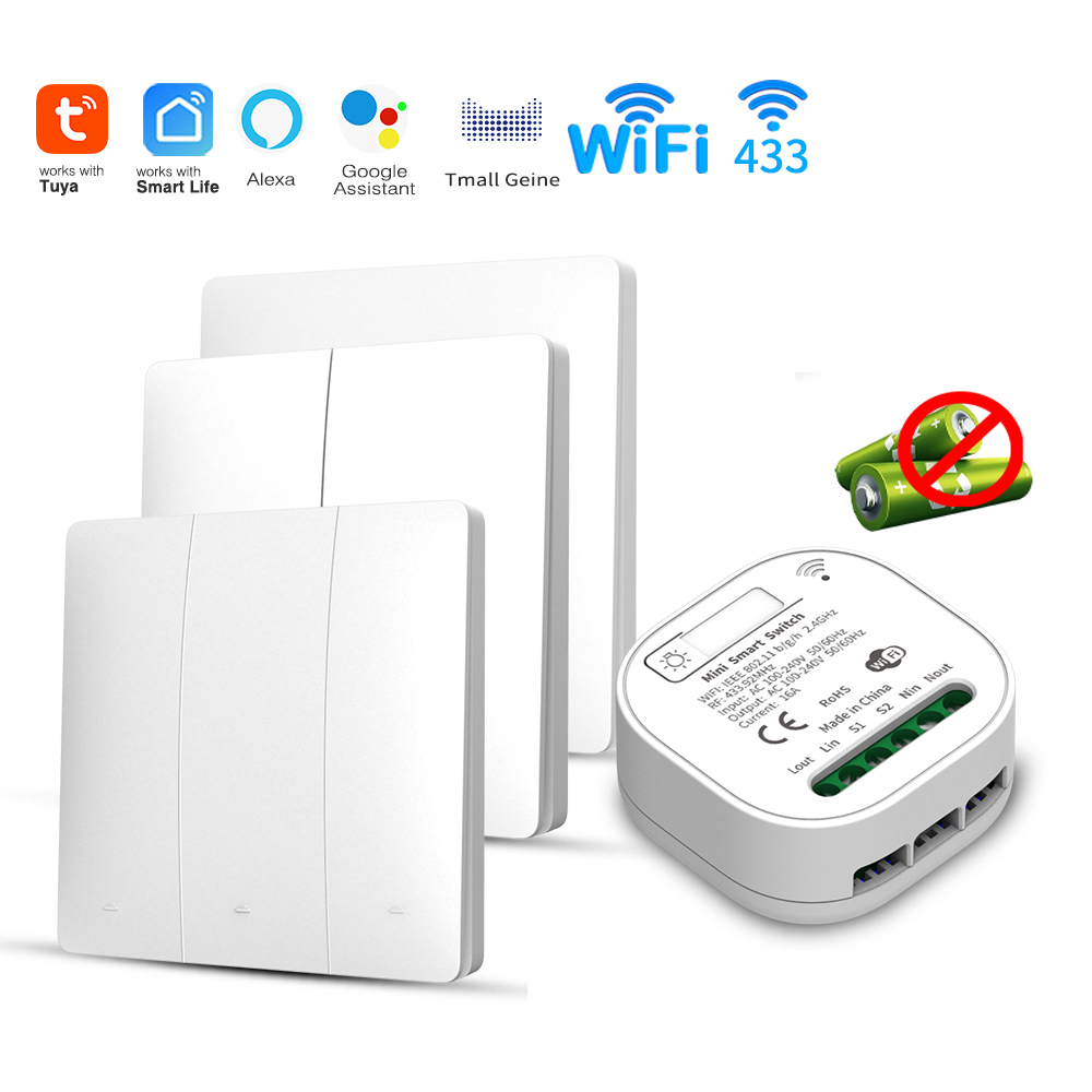Tuya WiFi Smart Self-Powered L - đánh giá và giá Smart Home Google Assistant