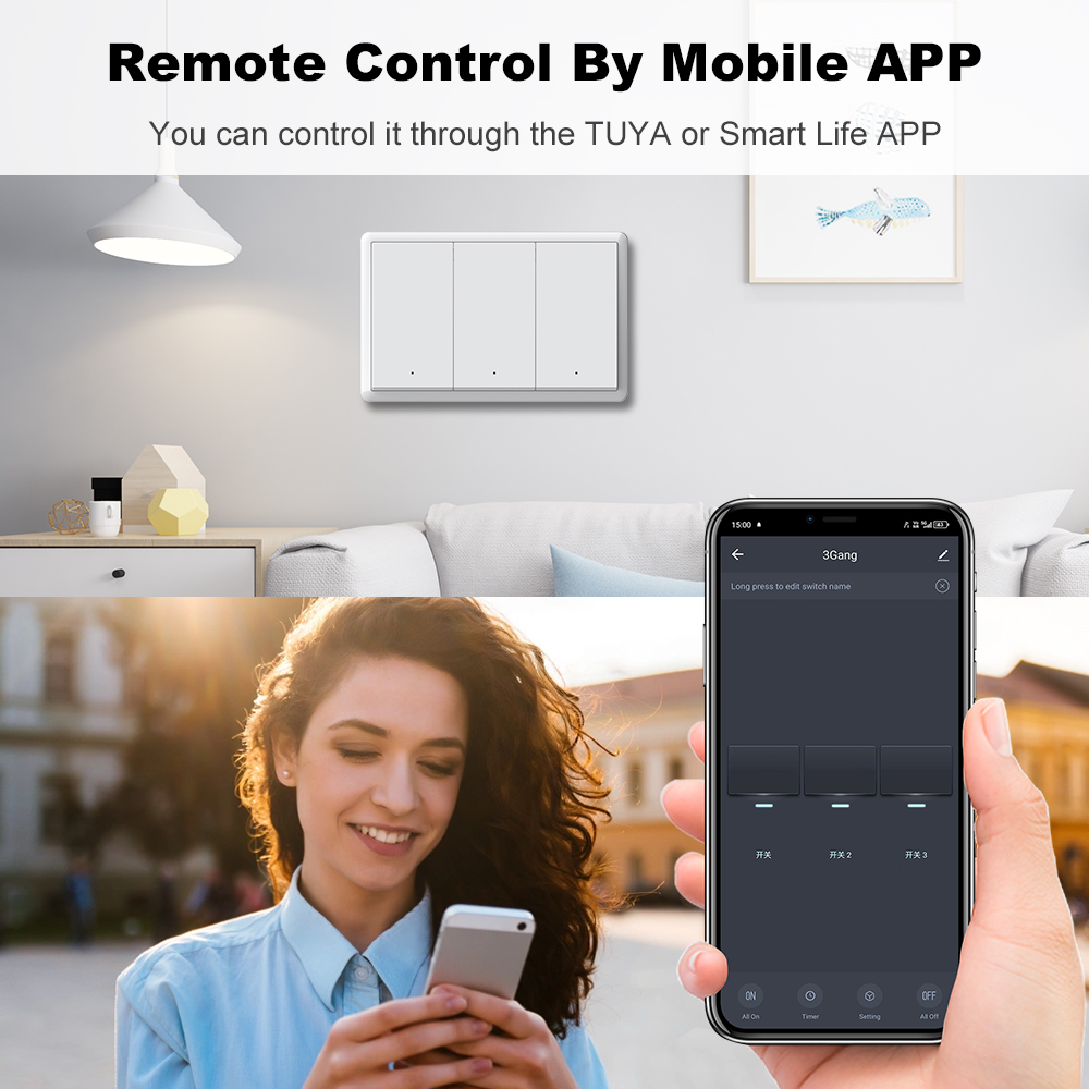 MANHOT ZigBee3.0 Smart Switch  - đánh giá và giá Smart Home Switch