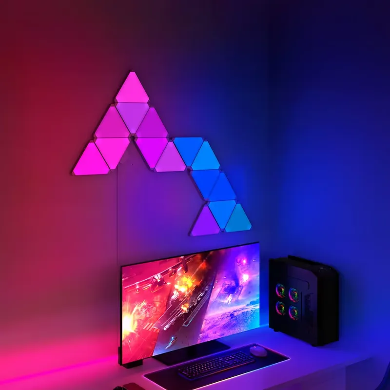Banqcn Triangle LED Gaming Set - đánh giá và giá Smart Home Google